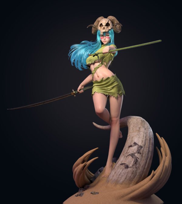 Nelliel Tu Odelschwanck - Bleach STL 3D PRINTING - Imagen 2